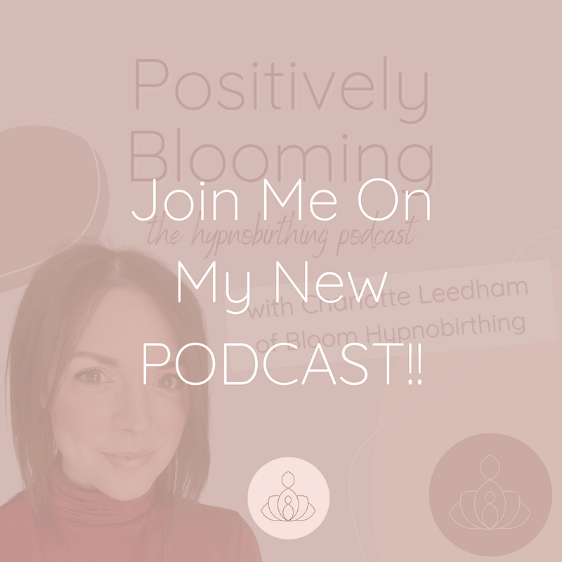 Brown image with the words Join Me On My new podcast